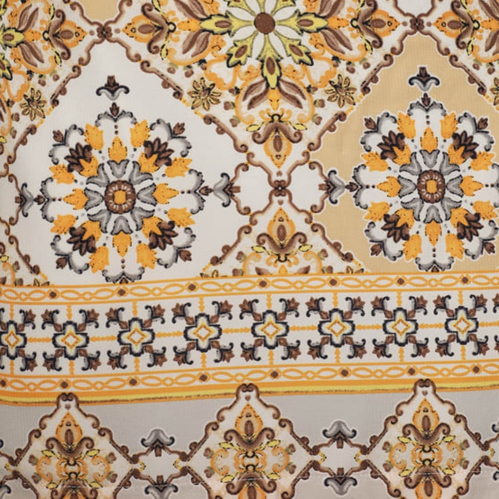 NWT Lulus Dandy Lion Yellow Print Shift Dress - Picture 6 of 7